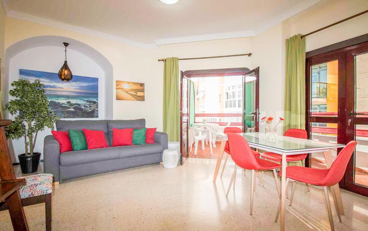 Apartamento Con Balcon En La Playa De Las Canteras Лас-Пальмас-де-Гран-Канарія Екстер'єр фото