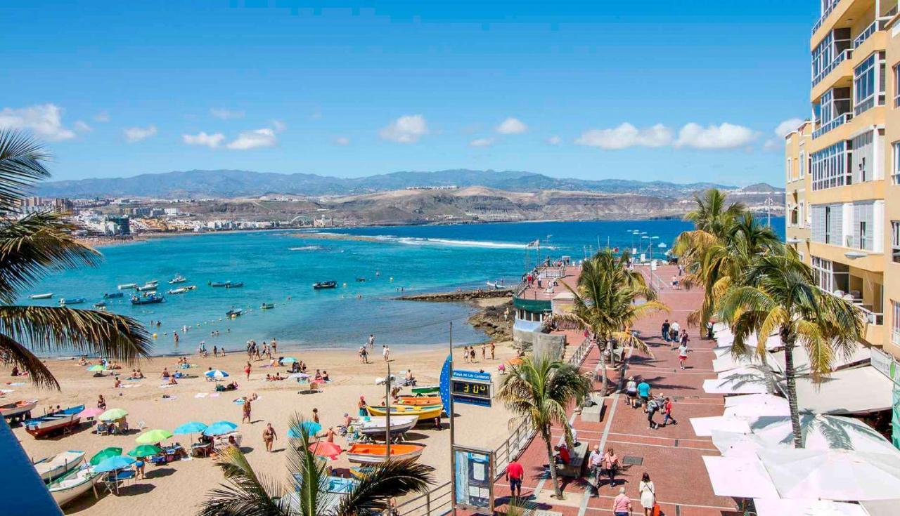 Apartamento Con Balcon En La Playa De Las Canteras Лас-Пальмас-де-Гран-Канарія Екстер'єр фото