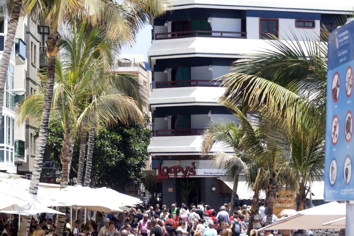 Apartamento Con Balcon En La Playa De Las Canteras Лас-Пальмас-де-Гран-Канарія Екстер'єр фото