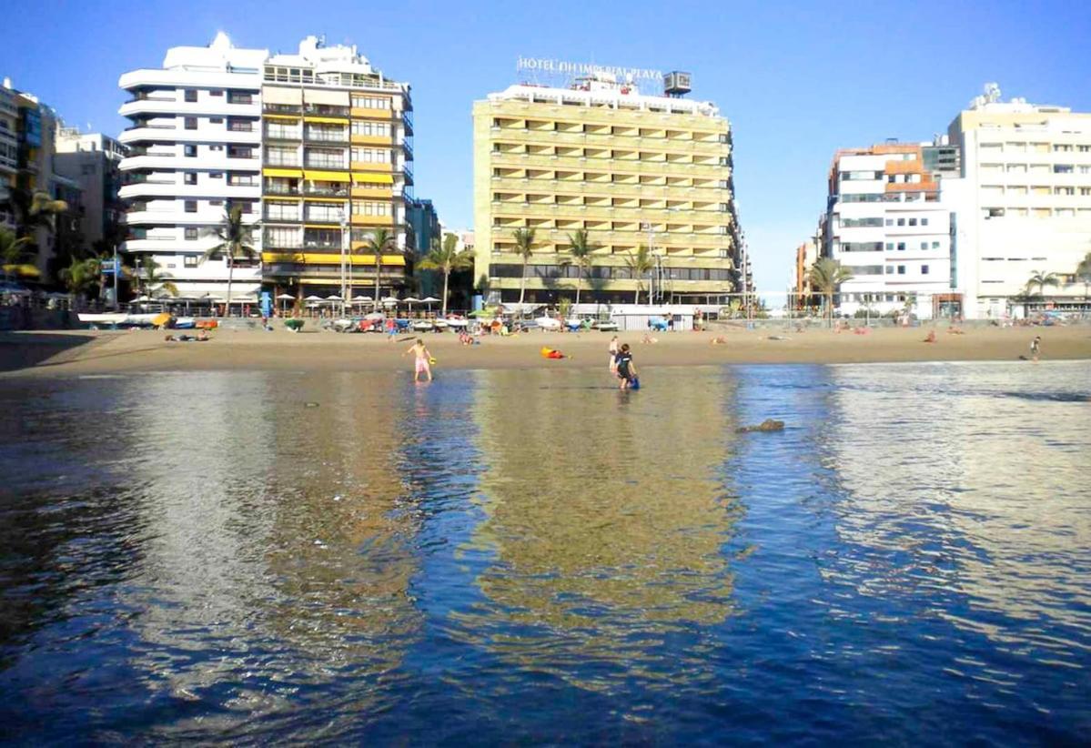 Apartamento Con Balcon En La Playa De Las Canteras Лас-Пальмас-де-Гран-Канарія Екстер'єр фото