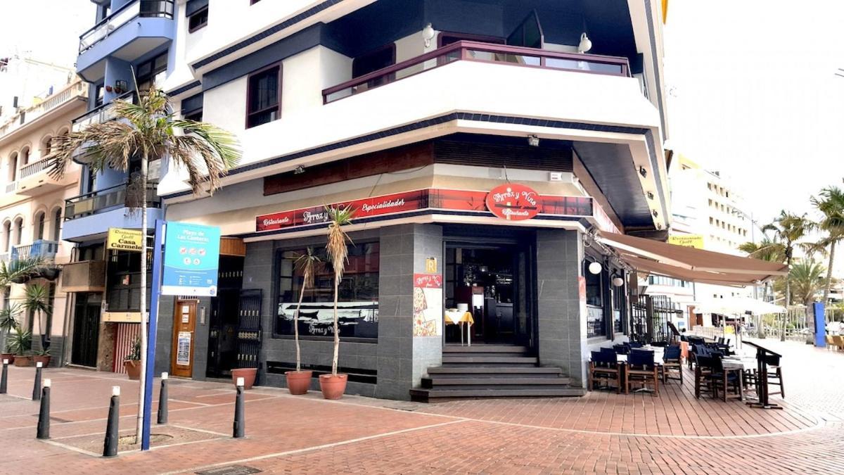 Apartamento Con Balcon En La Playa De Las Canteras Лас-Пальмас-де-Гран-Канарія Екстер'єр фото