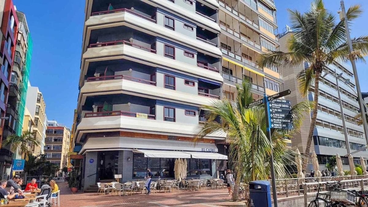 Apartamento Con Balcon En La Playa De Las Canteras Лас-Пальмас-де-Гран-Канарія Екстер'єр фото